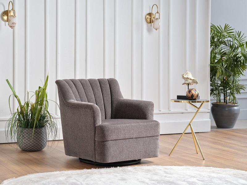 Urbane Swivel Chair by Bellona URBANE ANTHRACITE