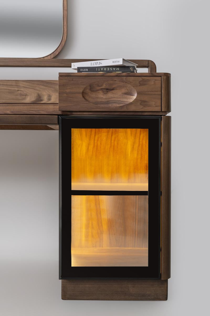 Aston Vanity Dresser + Mirror