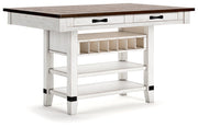 Valebeck RECT Dining Room Counter Table - Berre Furniture