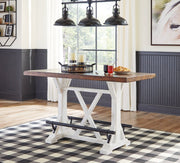 Valebeck RECT Dining Room Counter Table - Berre Furniture