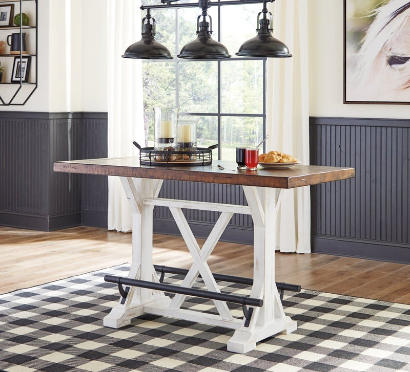 Valebeck RECT Dining Room Counter Table - Berre Furniture