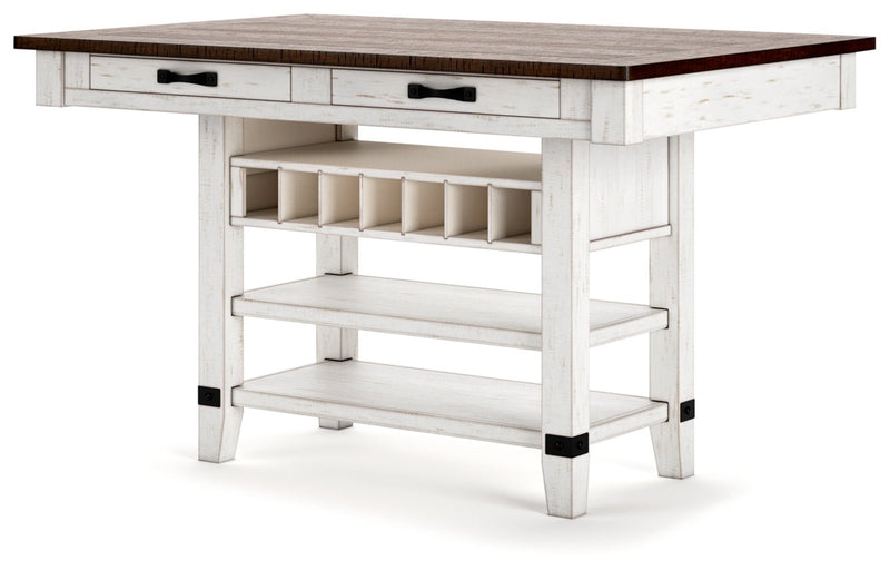 Valebeck RECT Dining Room Counter Table - Berre Furniture