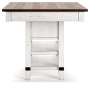 Valebeck RECT Dining Room Counter Table - Berre Furniture