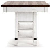 Valebeck RECT Dining Room Counter Table - Berre Furniture