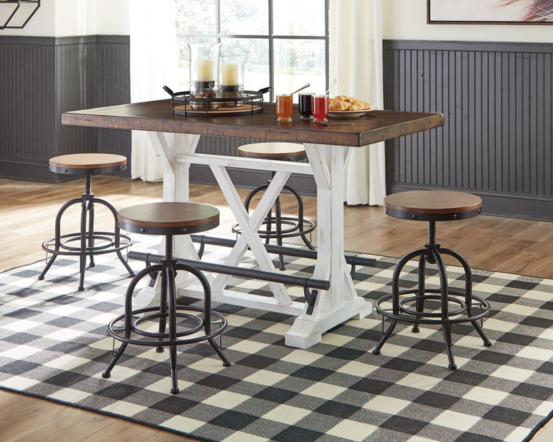 Valebeck RECT Dining Room Counter Table - Berre Furniture