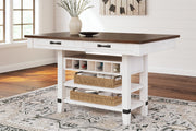 Valebeck RECT Dining Room Counter Table - Berre Furniture