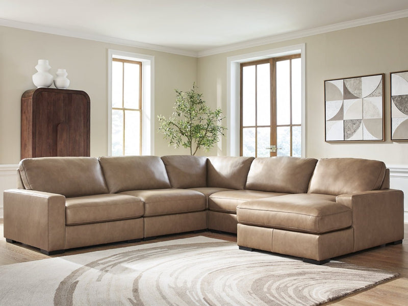 Veronella 5 - Piece Sectional with Chaise - Berre Furniture