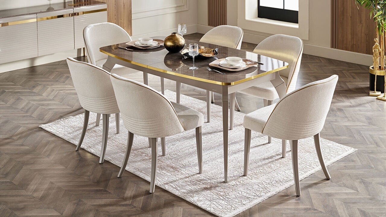 Veronica Extendable Dining Set - Berre Furniture