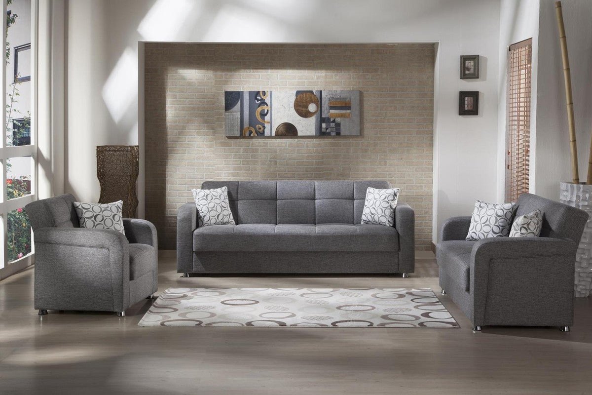 Vision 3 Seat Sleeper Sofa by Bellona