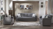 Vision Living Room Set Sofa Loveseat Armchair by Bellona DIEGO GRAY