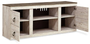 Willowton LG TV Stand w/Fireplace Option - Berre Furniture