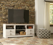 Willowton LG TV Stand w/Fireplace Option - Berre Furniture