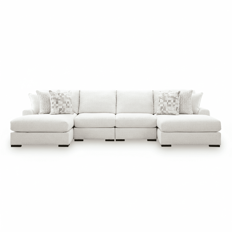 Wynncroft Manor 4 - Piece Double Chaise Sectional - Berre Furniture