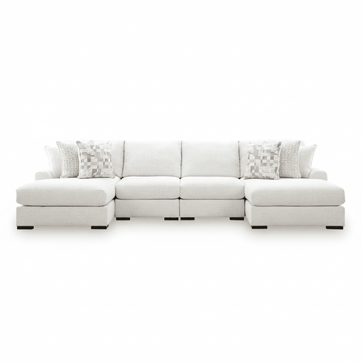 Wynncroft Manor 4 - Piece Double Chaise Sectional - Berre Furniture