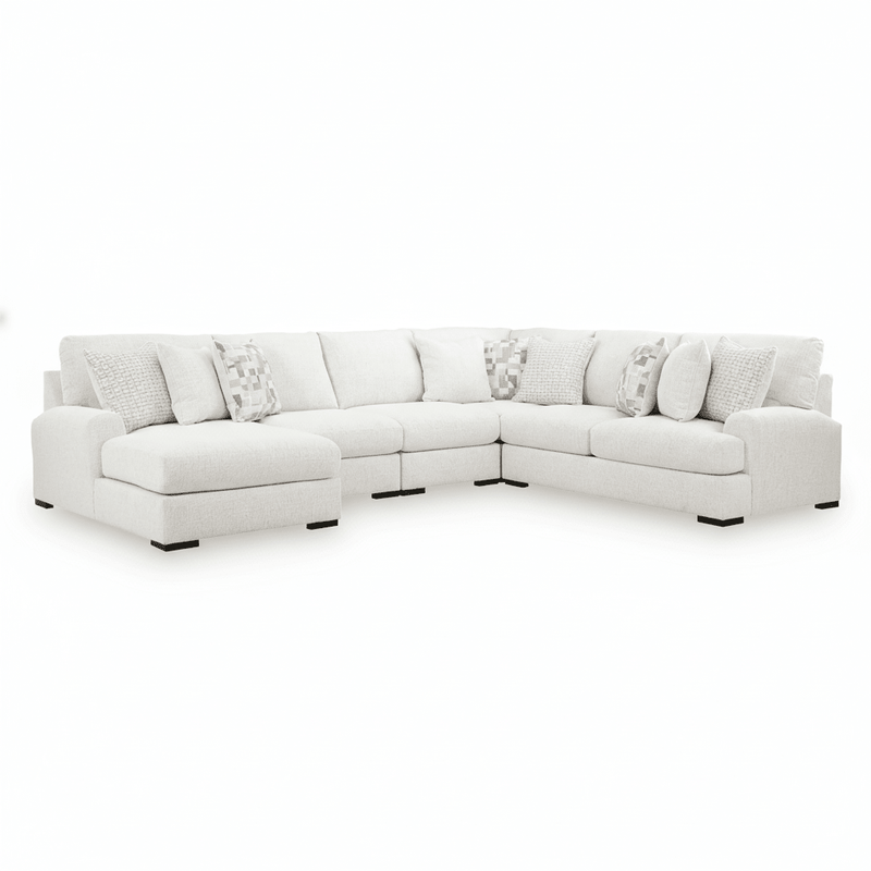 Wynncroft Manor 5 - Piece Sectional with Chaise - Berre Furniture