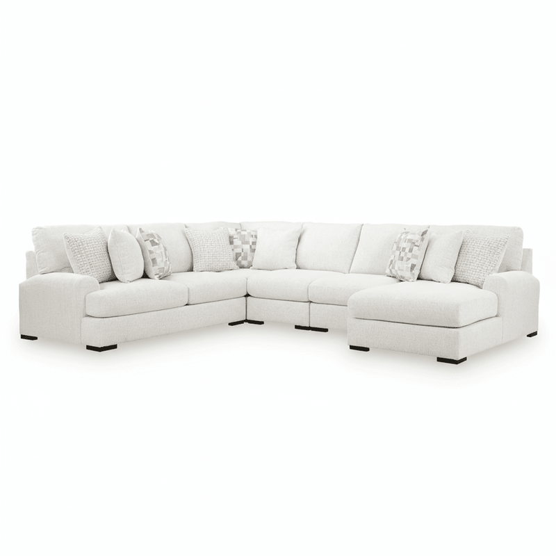 Wynncroft Manor 5 - Piece Sectional with Chaise - Berre Furniture