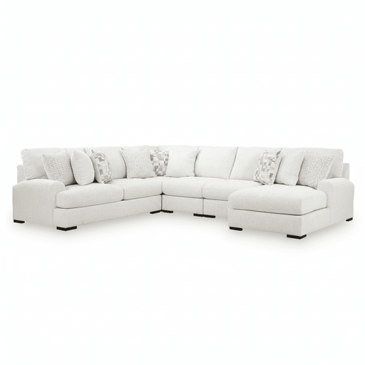 Wynncroft Manor 5 - Piece Sectional with Chaise - Berre Furniture