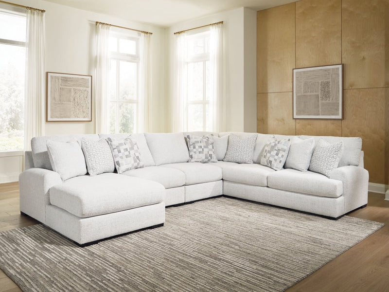 Wynncroft Manor 5 - Piece Sectional with Chaise - Berre Furniture