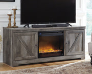 Wynnlow 63" TV Stand with Electric Fireplace - Berre Furniture