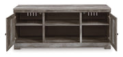 Wynnlow 63" TV Stand with Electric Fireplace - Berre Furniture