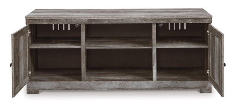 Wynnlow 63" TV Stand with Electric Fireplace - Berre Furniture