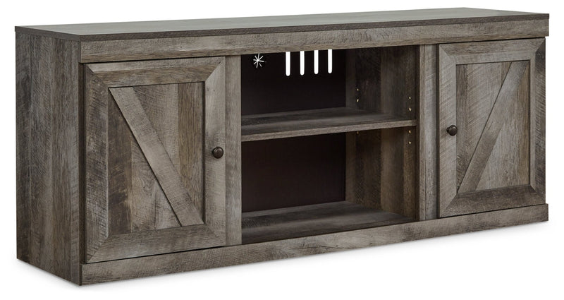 Wynnlow LG TV Stand w/Fireplace Option - Berre Furniture