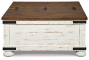 Wystfield Cocktail Table with Storage - Berre Furniture