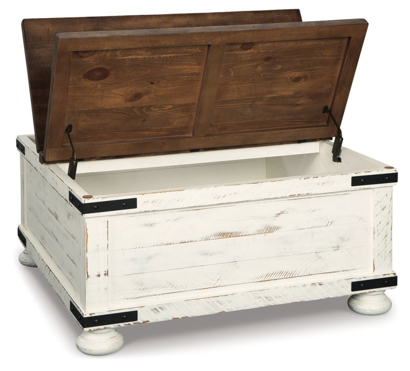 Wystfield Cocktail Table with Storage - Berre Furniture