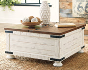 Wystfield Cocktail Table with Storage - Berre Furniture