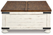 Wystfield Cocktail Table with Storage - Berre Furniture