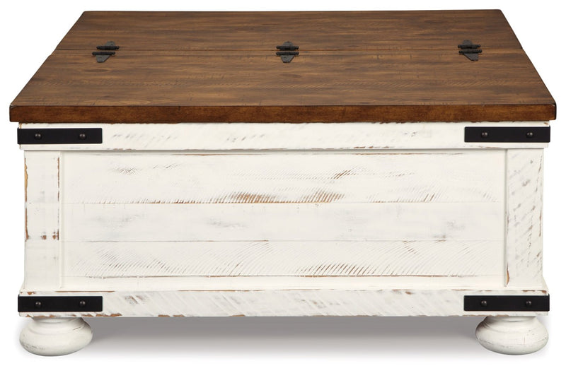 Wystfield Cocktail Table with Storage - Berre Furniture