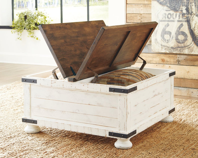 Wystfield Cocktail Table with Storage - Berre Furniture
