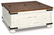 Wystfield Cocktail Table with Storage - Berre Furniture