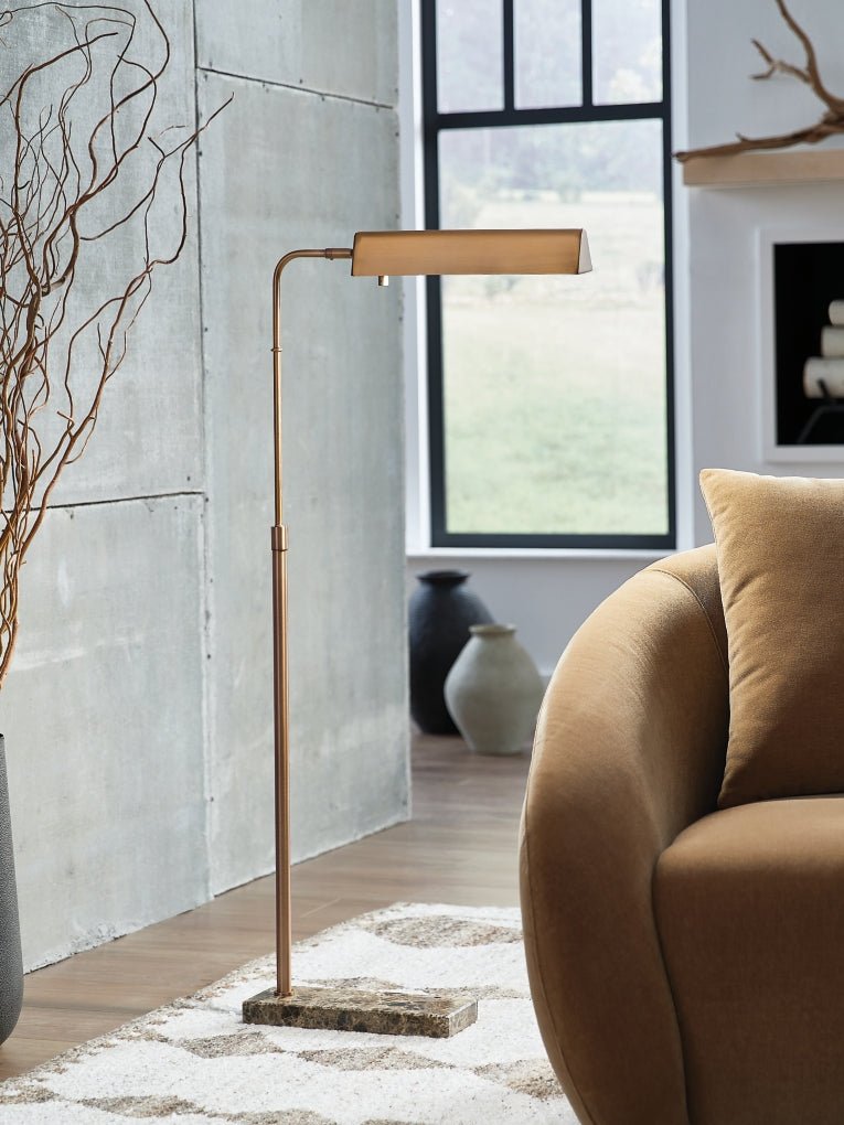 Yafe Metal Floor Lamp - Berre Furniture