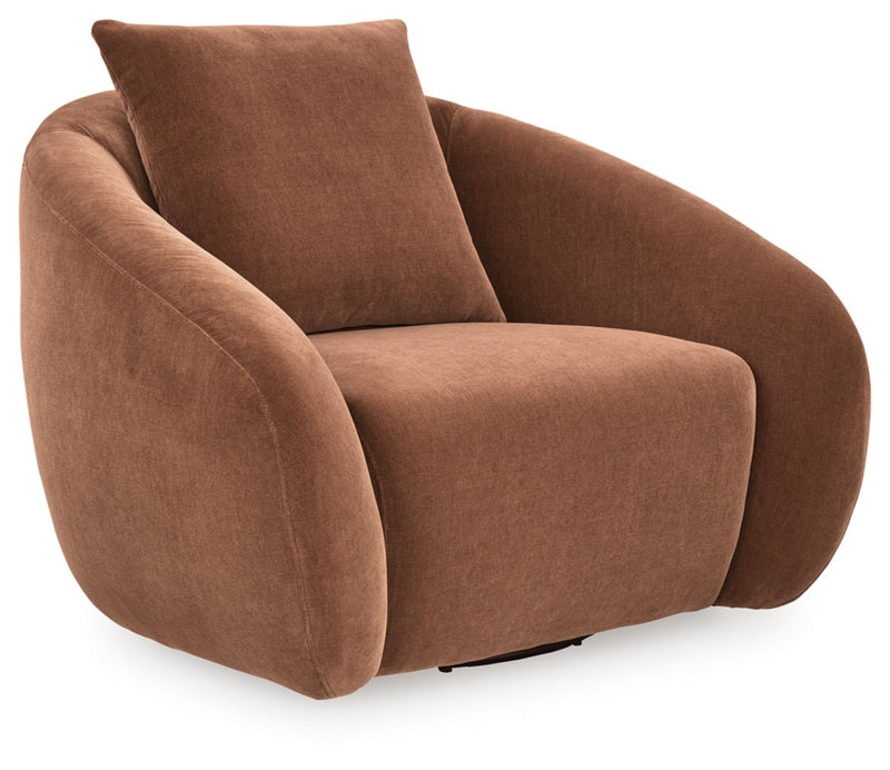 Yahya Swivel Accent Chair - Berre Furniture