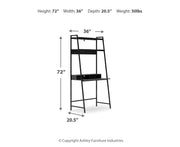 Yarlow Home Office Desk and Shelf - Berre Furniture