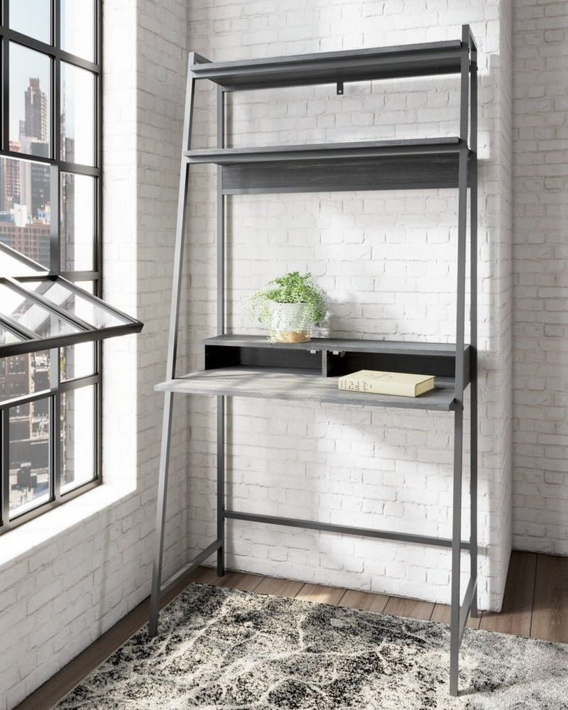 Yarlow Home Office Desk and Shelf - Berre Furniture