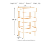 Yulton Storage Shelf - Berre Furniture