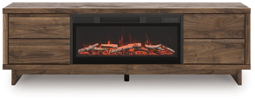 Zadilyn 72" TV Stand with Electric Fireplace - Berre Furniture