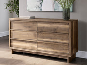 Zadilyn Six Drawer Dresser - Berre Furniture