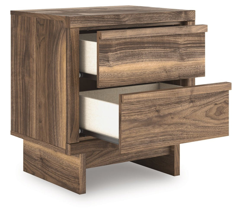 Zadilyn Two Drawer Night Stand - Berre Furniture