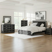 Zuraleus Upholstered Bed, Dresser, Mirror, Chest & Nightstand, Bedroom Set - Berre Furniture