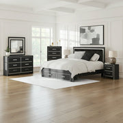 Zuraleus Upholstered Bed, Dresser, Mirror, Chest & Nightstand, Bedroom Set - Berre Furniture