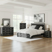 Zuraleus Upholstered Bed, Dresser, Mirror, Chest & Nightstand, Bedroom Set - Berre Furniture