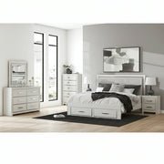Zuraleus Upholstered Bed, Dresser, Mirror, Chest & Nightstand, Bedroom Set - Berre Furniture