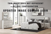Zuraleus Upholstered Bed, Dresser, Mirror, Chest & Nightstand, Bedroom Set - Berre Furniture