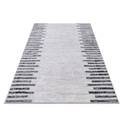Grey Striped Rug