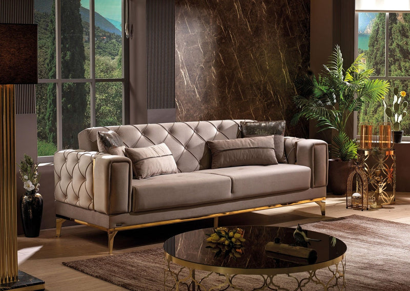 VALERIA Sofa Set Beige