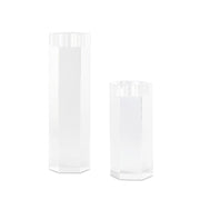 ACRYLIC Hexagonal Candle Holders
