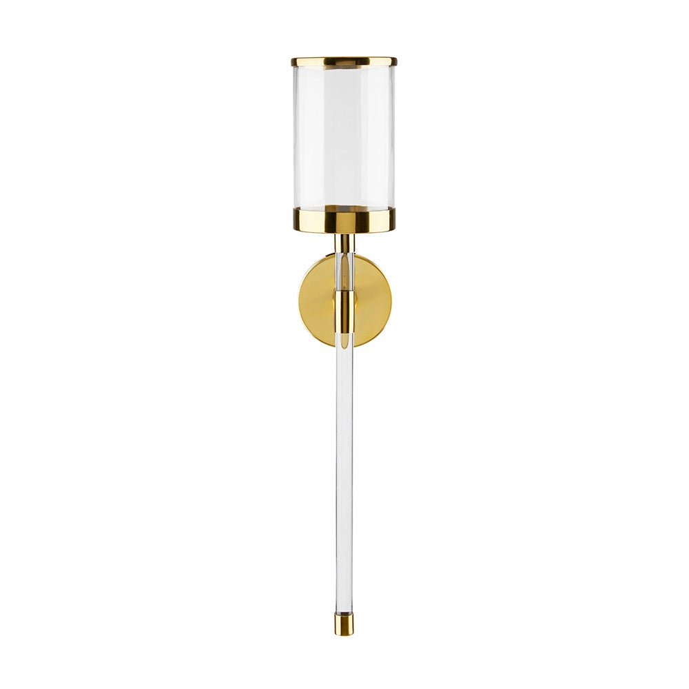 ACRYLIC WALL SCONCE XC-190857G GOLD - Berre Furniture